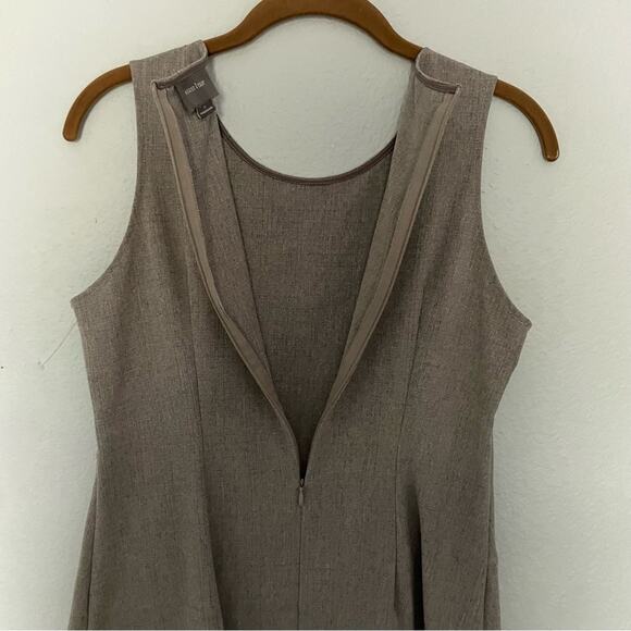 August 1 Eight Brown Peplum Office Top NWT - Picture 5 of 7